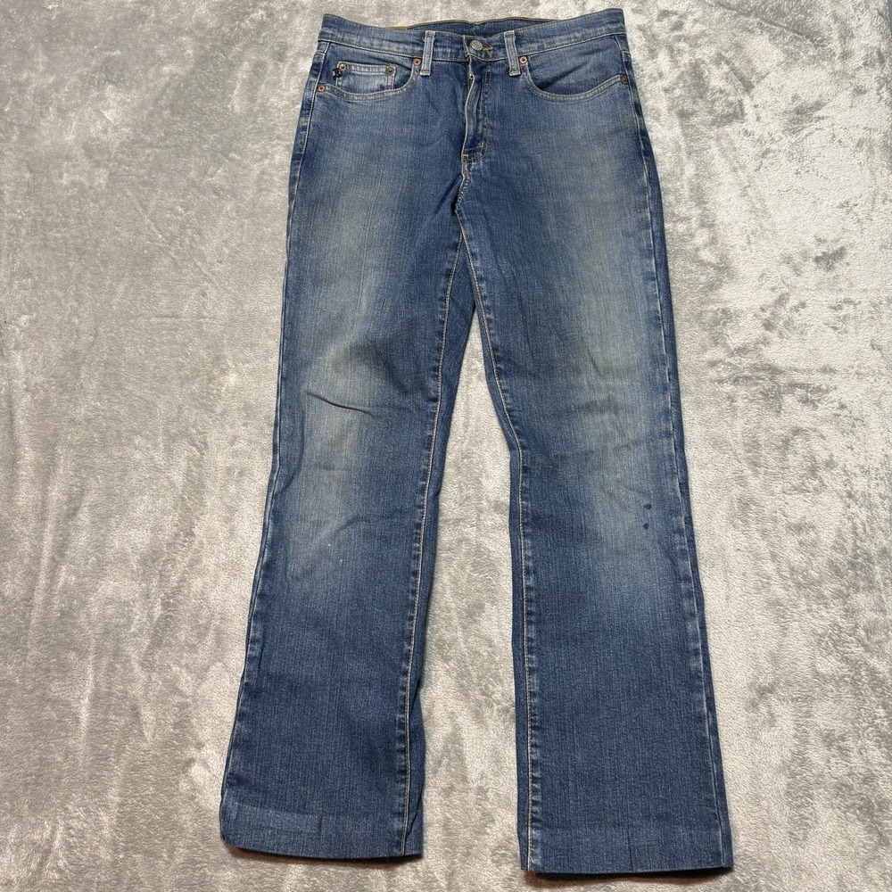 Polo Jeans Co Ralph Lauren Saturday Bootcut Jeans Womens 8x32 Rehemmed To 32x30 - Picture 4 of 11